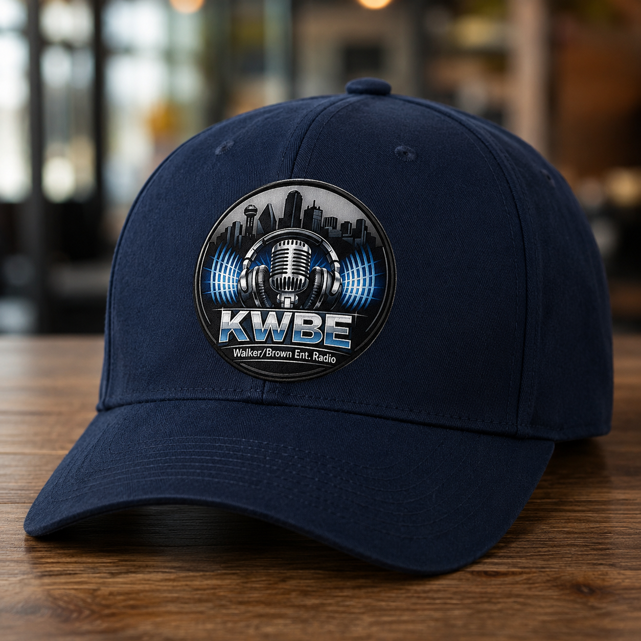 KWBE Embroidered Snapback Cap